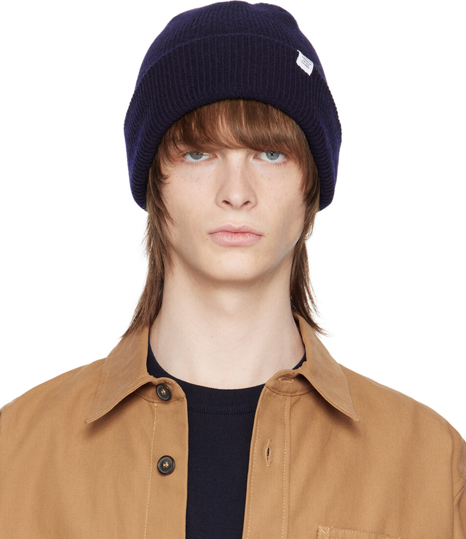

Темно-синяя скандинавская шапка Norse Projects
