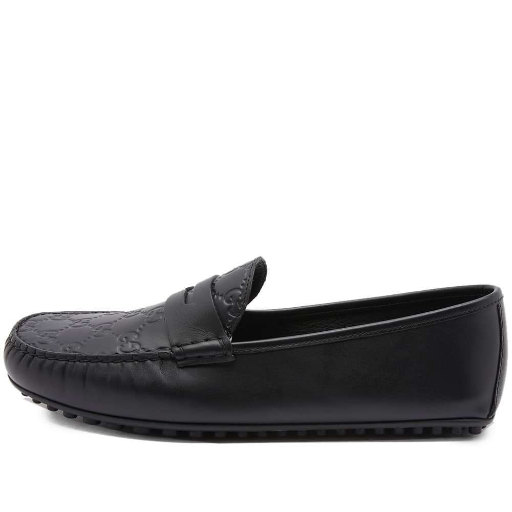 

Полуботинки Gucci New Kanye GG Embossed Driving Shoe