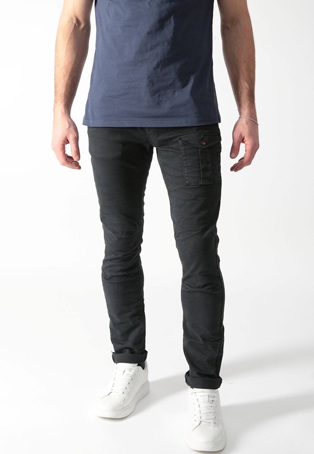 

Брюки карго EDISON TAPERED FIT Miracle of Denim, цвет anthrazit