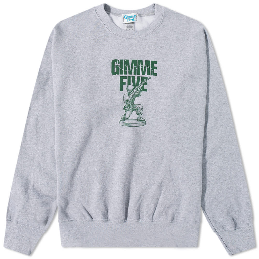 

Толстовка Gimme 5 Soldier Crew Sweat, Серый