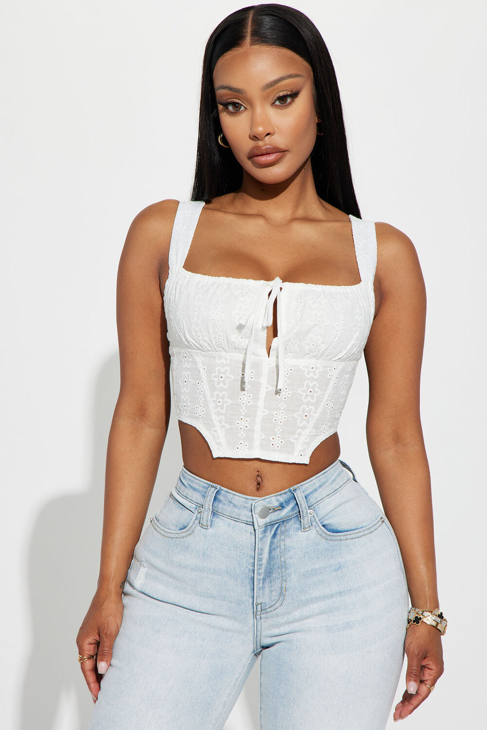 

Топ Fashion Nova IT10579, белый