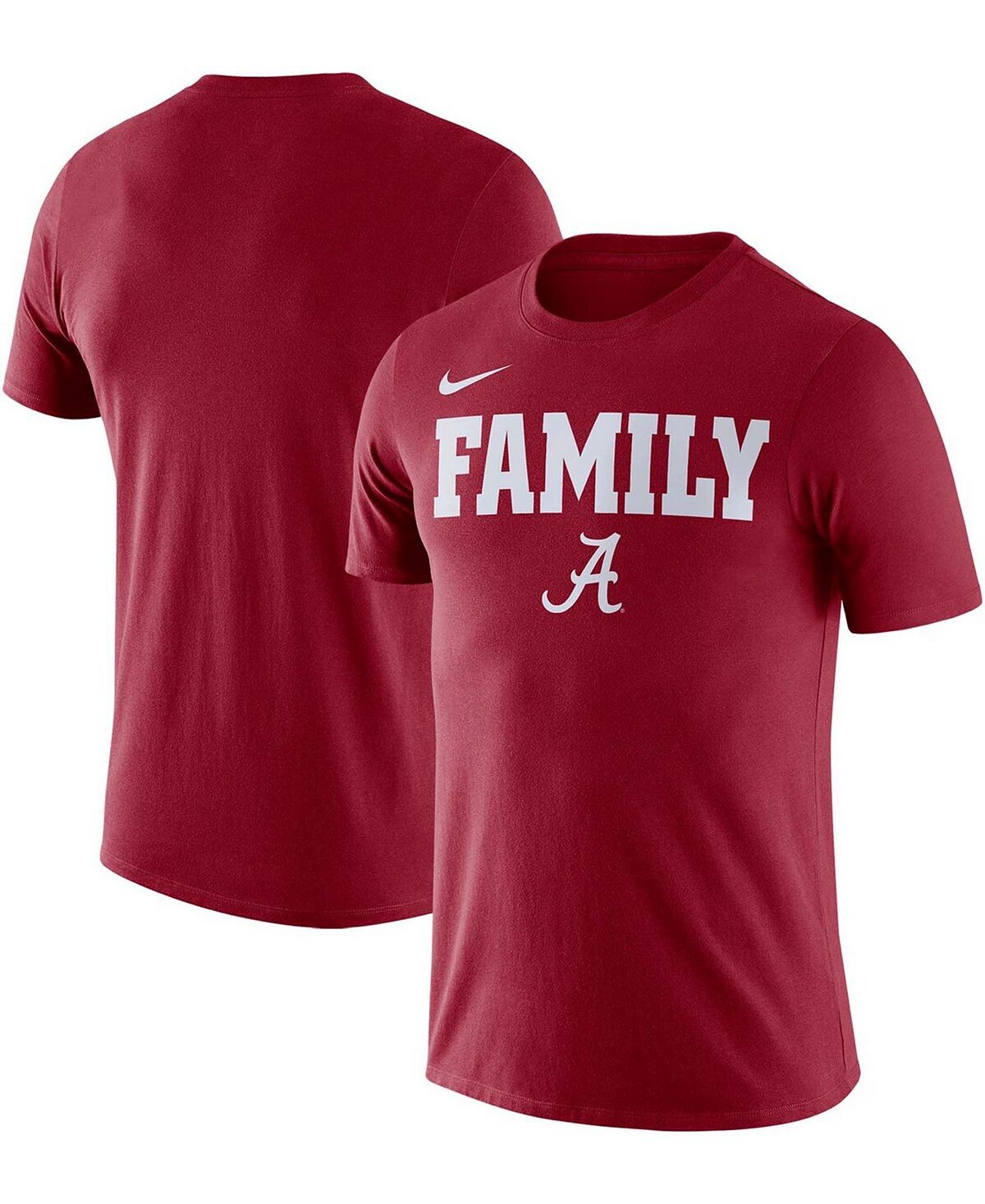 Мужская футболка crimson alabama crimson tide family Nike