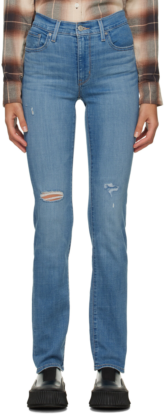 

Синие джинсы 724 Levi's