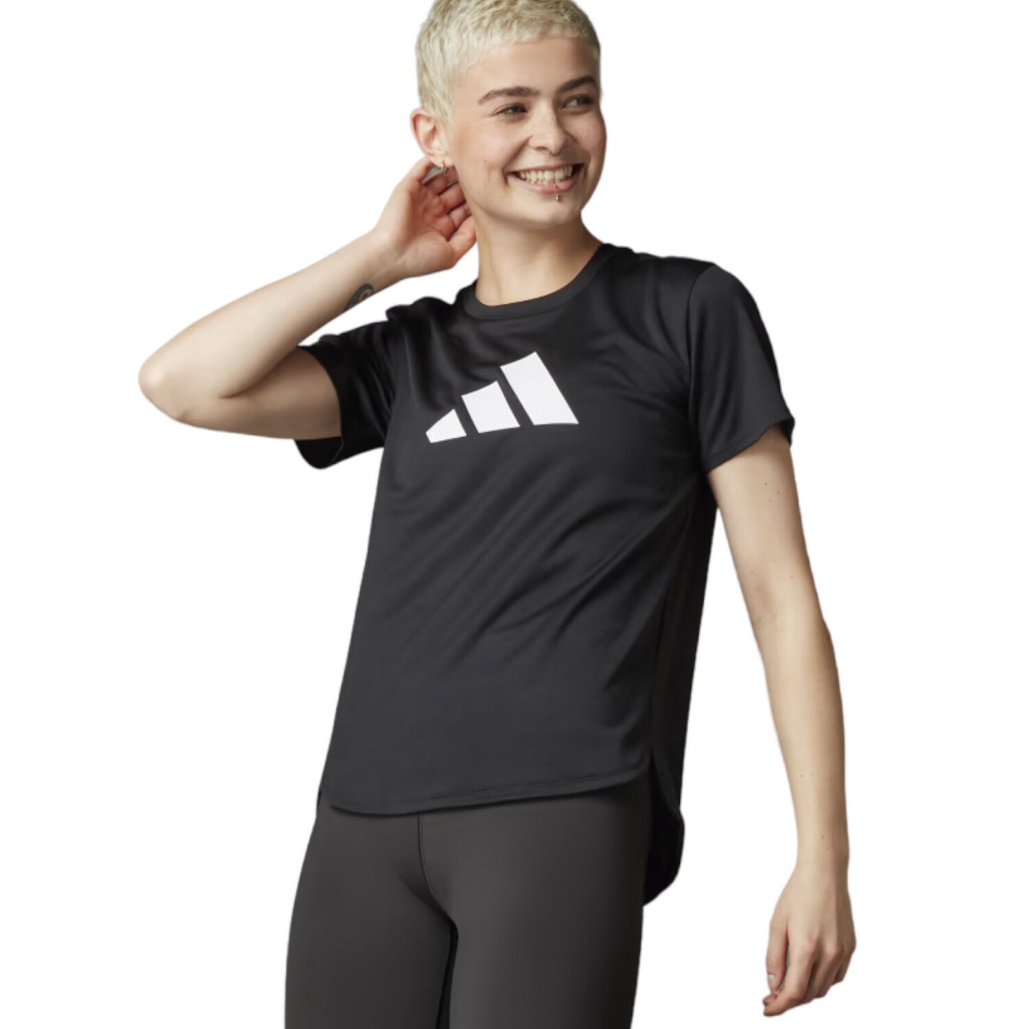 

Футболка Adidas 3 Bar Logo, черный