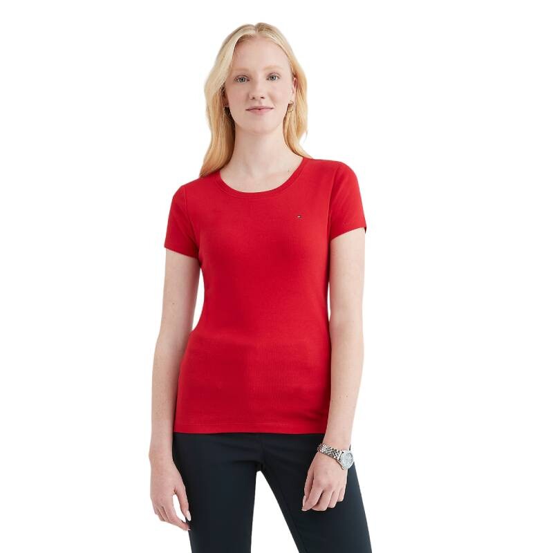 

Футболка Tommy Hilfiger Essential Favorite, красный