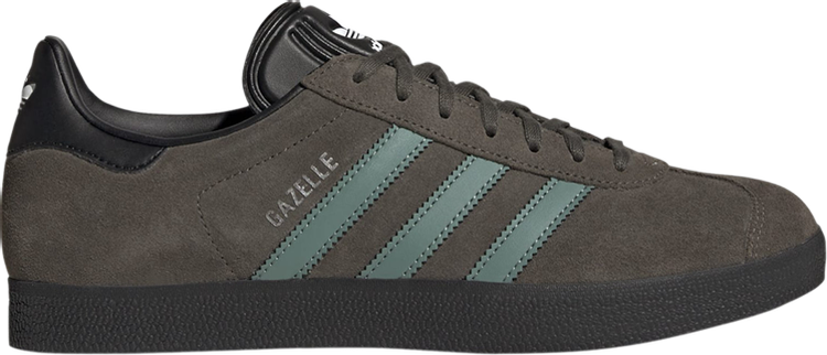 Adidas gazelle green black online