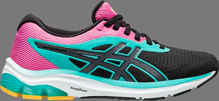 

Кроссовки wmns gel pulse 12 'black cyan' Asics, черный