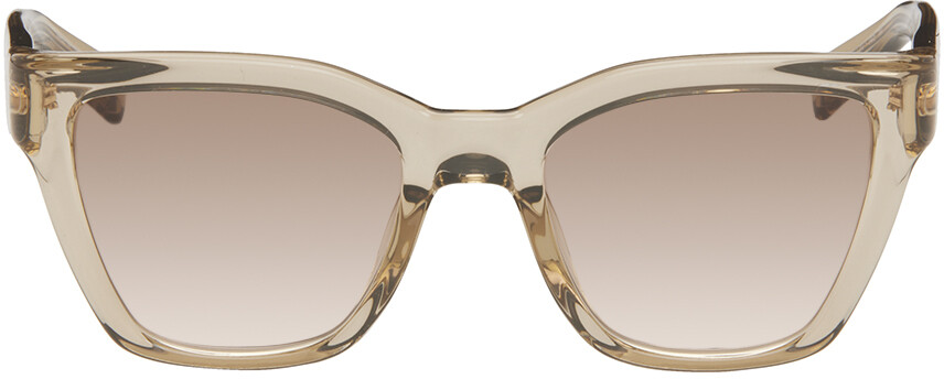 

Бежевые солнцезащитные очки SL 641 Saint Laurent