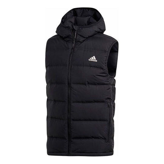 

Пуховик Adidas Helionic Hooded Down Vest Men Black BQ2006, черный