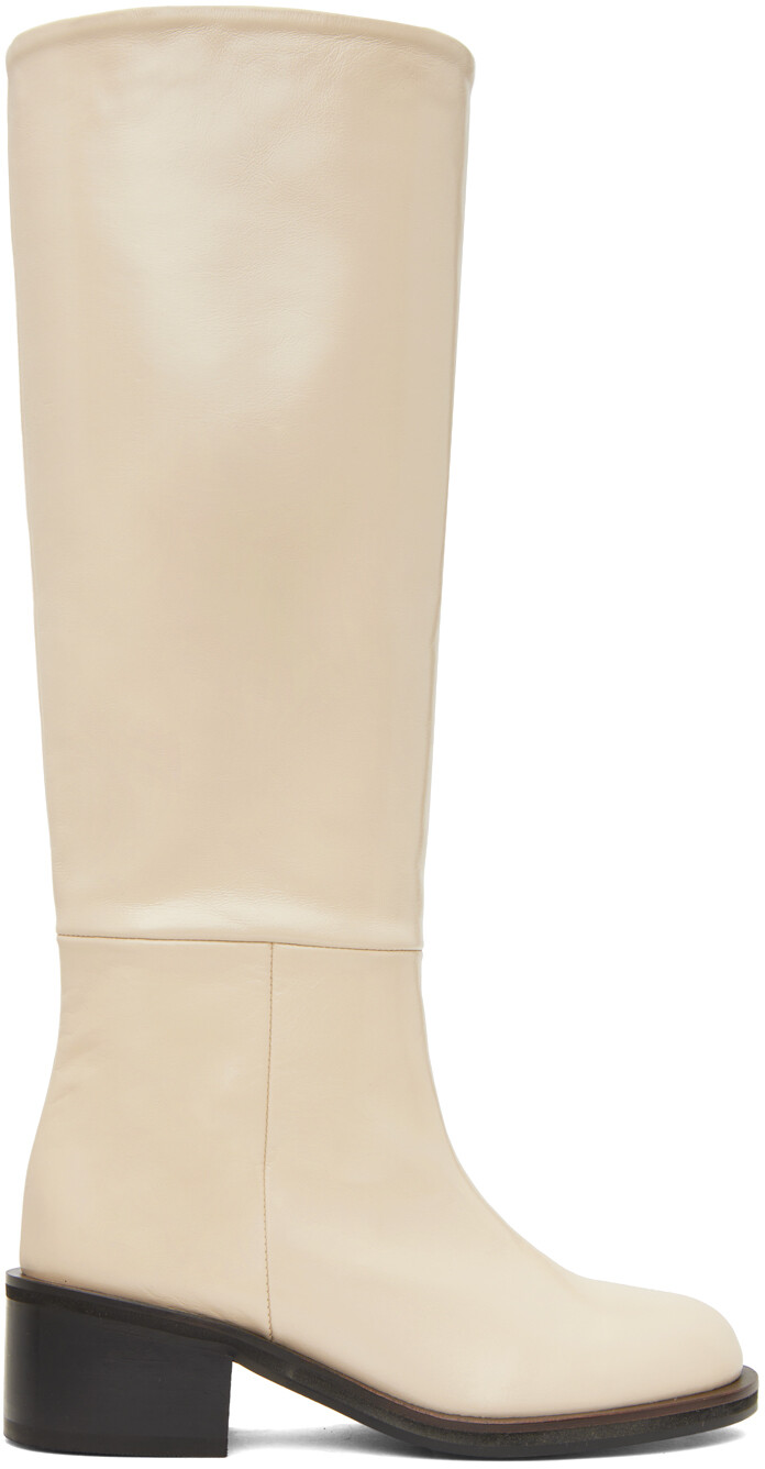 

Высокие зернистые сапоги Off-White Reike Nen