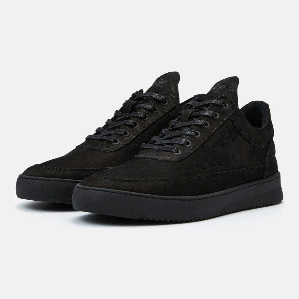 Filling pieces low hot sale top ripple tonal black