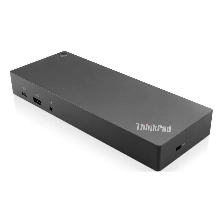 Док-станция Lenovo ThinkPad Hybrid USB-C with USB-A Dock, черный аккумулятор 01av489 для ноутбука lenovo thinkpad t470 11 4v 24wh 2100mah черный