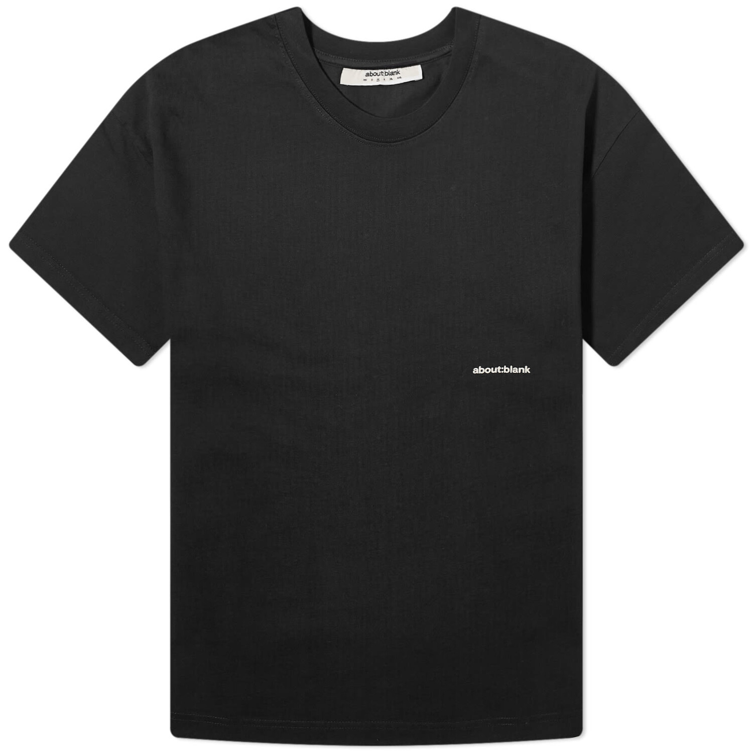 

Футболка About:Blank Box Logo, черный/кремовый
