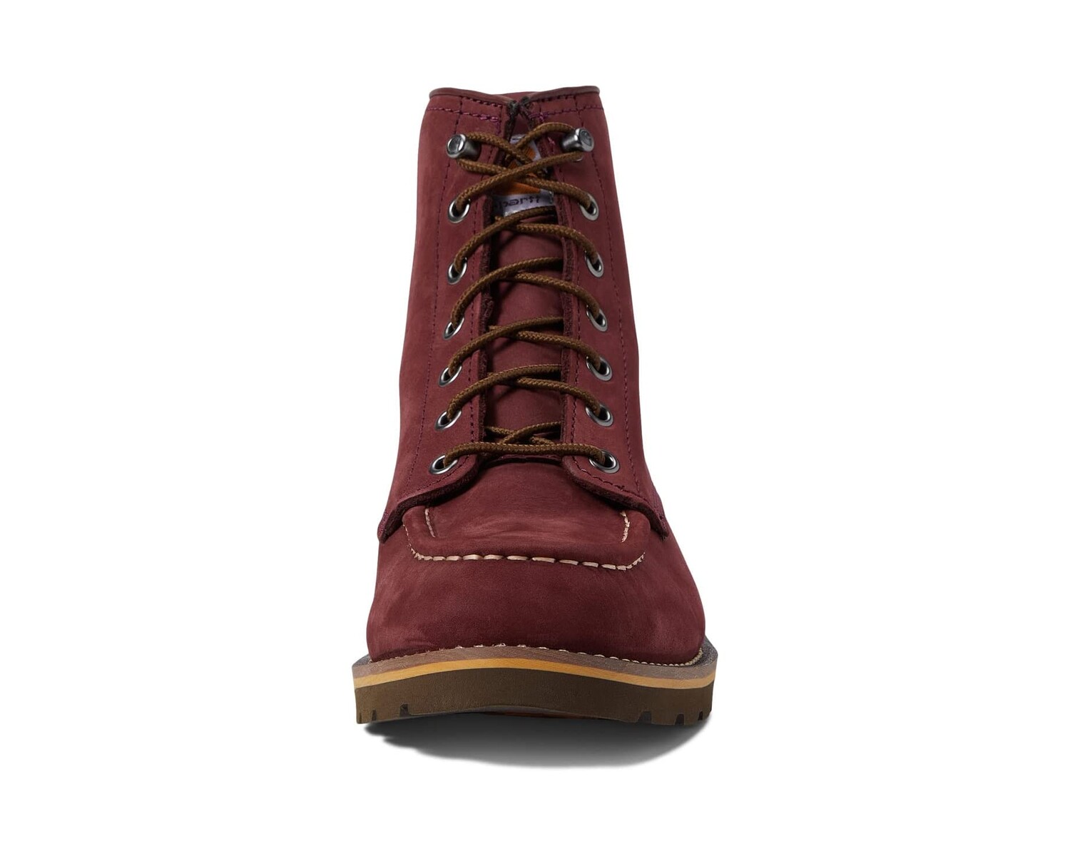 

Ботинки 6" Moc Soft Toe Wedge Boot Carhartt, бордовый нубук