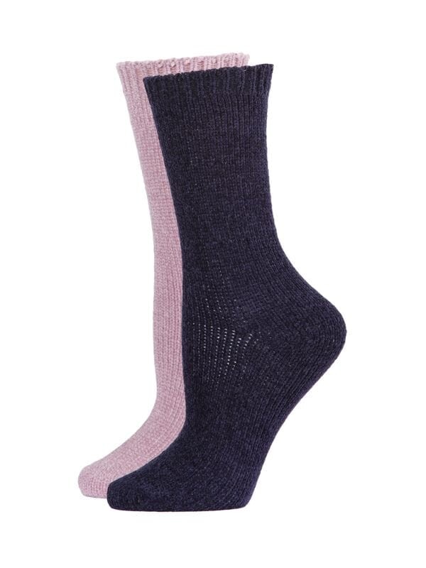 

Набор из 2 пар носков из синели josie legwear Natori Lavender nude