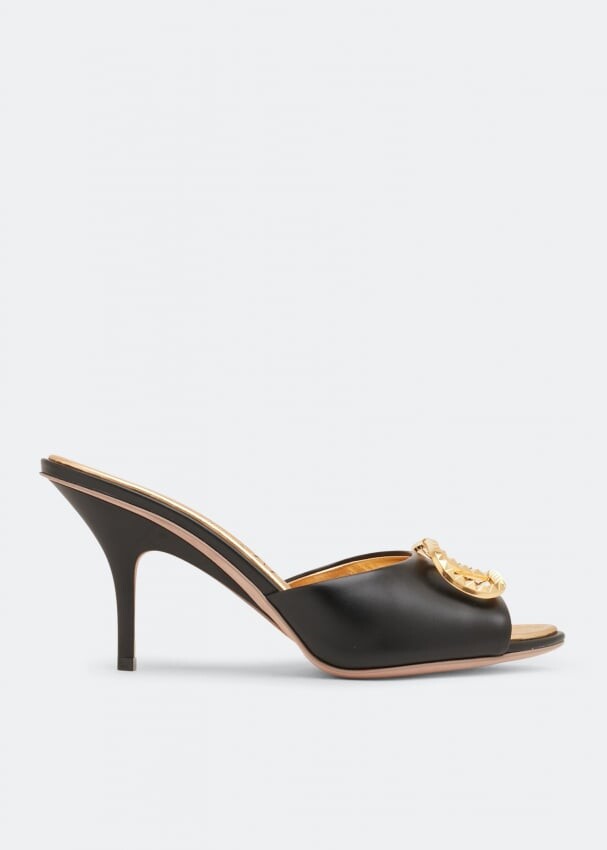 

Мюли VALENTINO GARAVANI Rockstud Alcove mules, черный