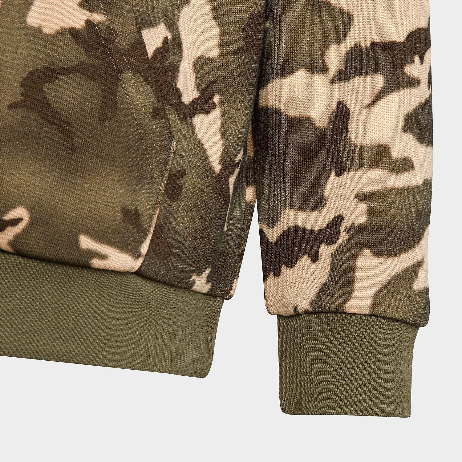 Camo trefoil best sale hoodie set