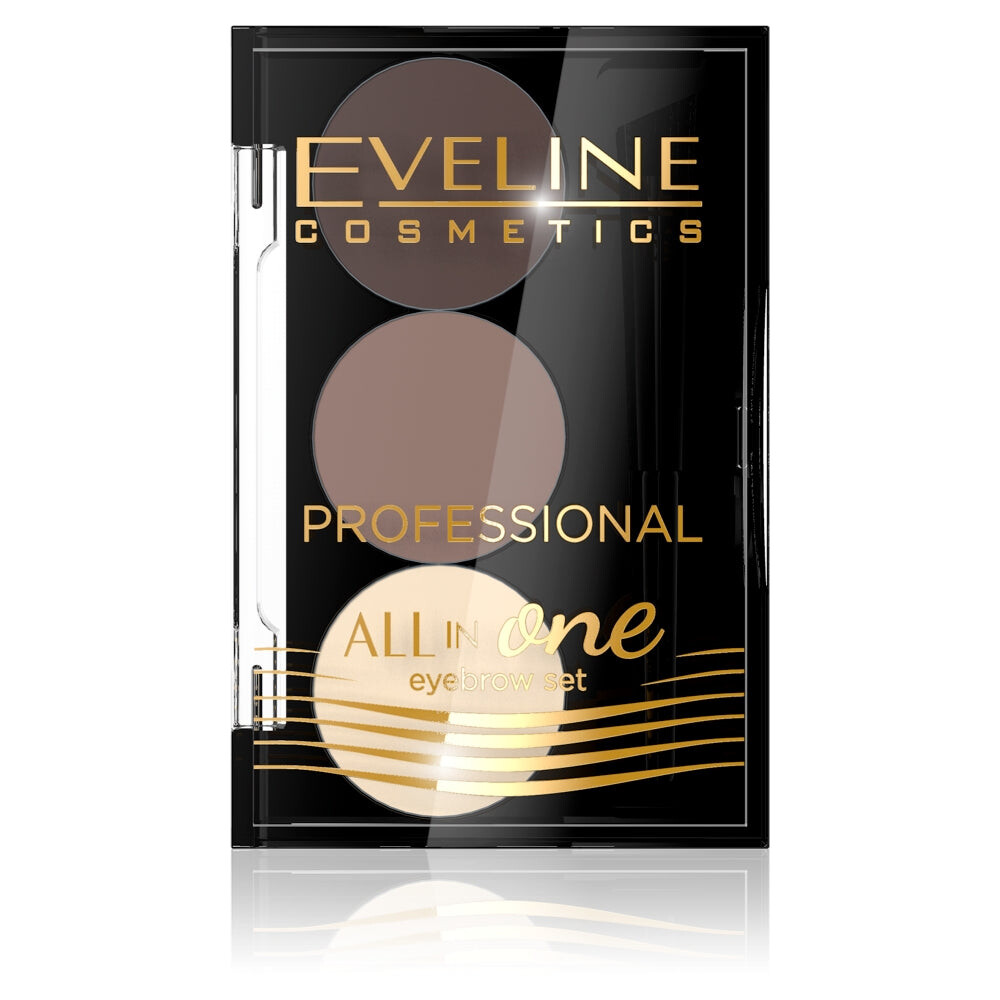 

Eveline Cosmetics All In One Eyebrow Set Набор теней для бровей 01 1,7 г