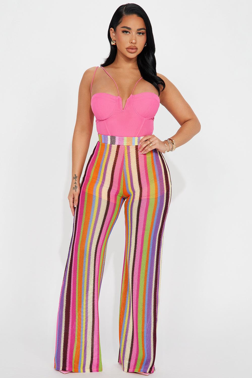 

Брюки Fashion Nova PB31155SFN, розовый