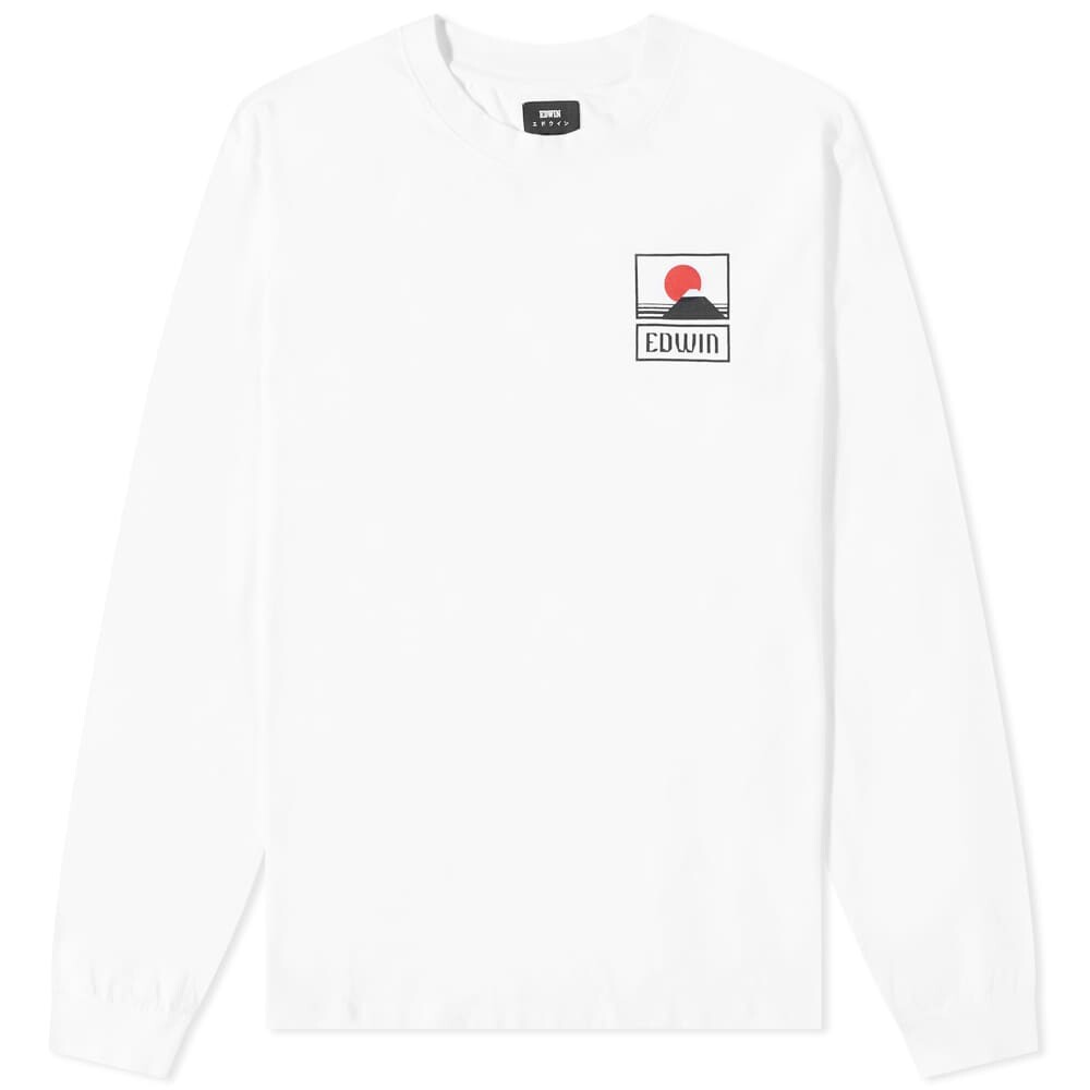 

Футболка Edwin Long Sleeve Sunset On Mt. Fuji Tee, Белый