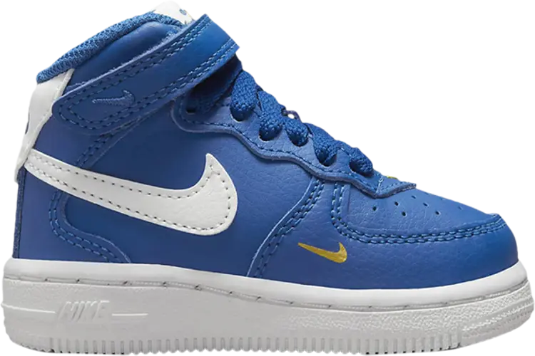 

Кроссовки Nike Air Force 1 Mid SE TD '40th Anniversary - Blue Jay', синий
