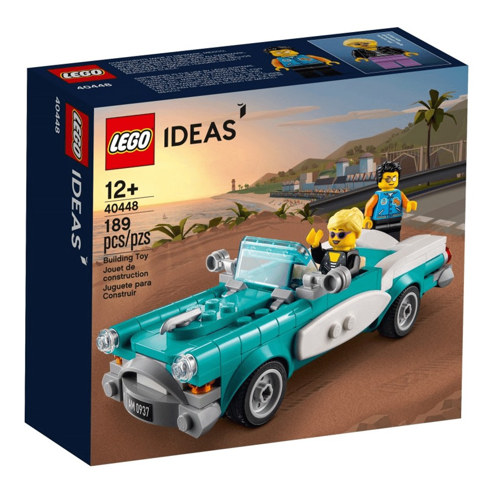 Конструктор LEGO Ideas 40448 Винтажный автомобиль конструктор lego ideas 21332 глобус