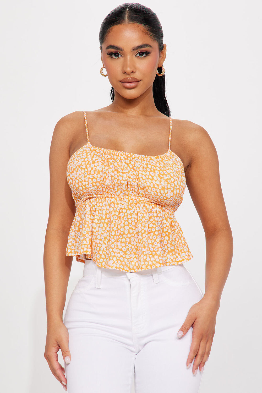 

Топ Fashion Nova WC45906P, оранжевый