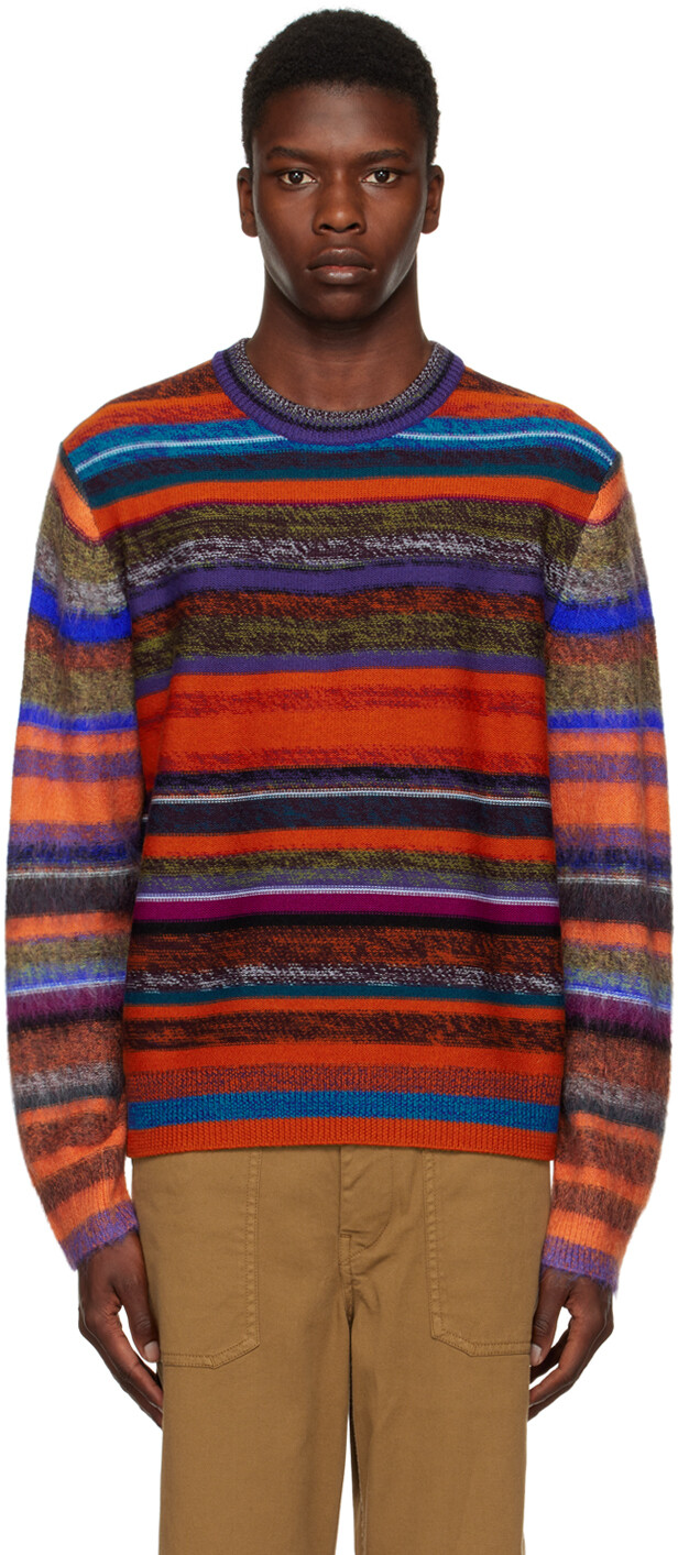 

Оранжевый свитер в полоску PS by Paul Smith