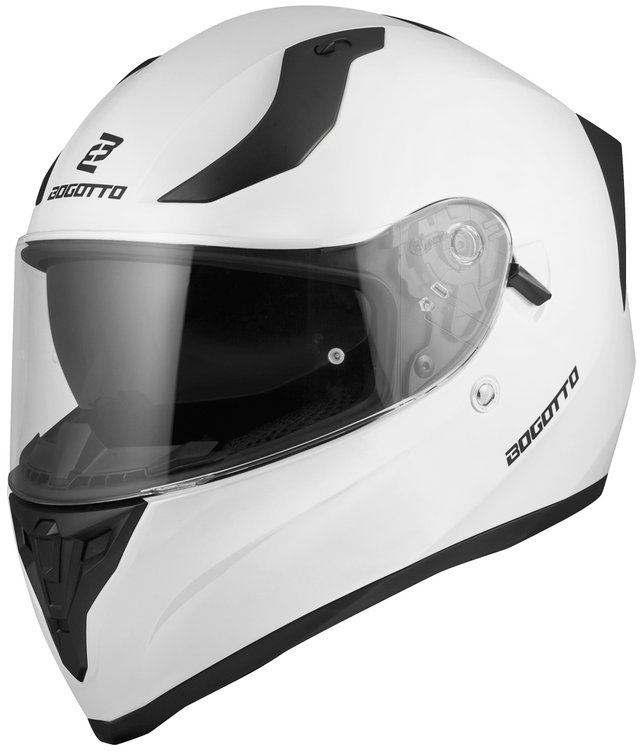 Шлем Bogotto V128 с съемной накладкой, белый