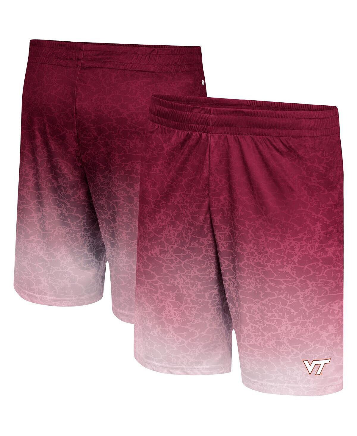 

Мужские шорты maroon virginia tech hokies walter Colosseum