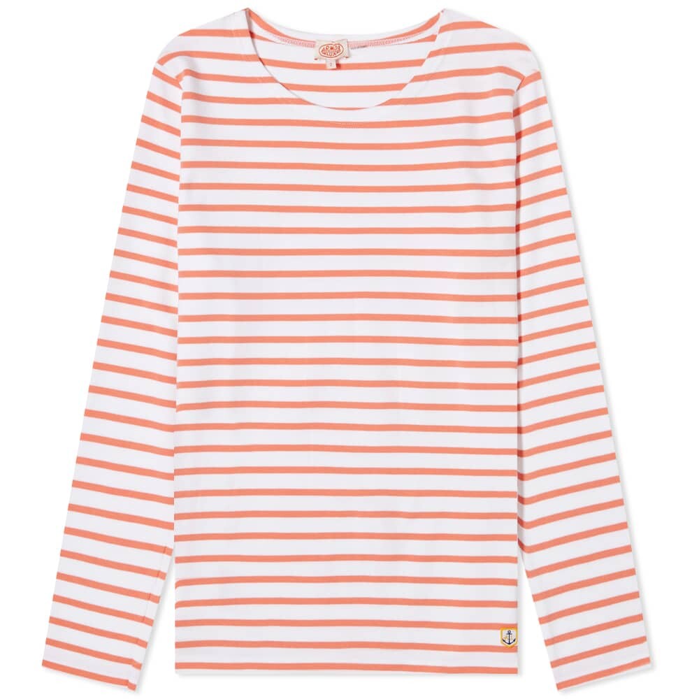 

Футболка Armor-Lux Long Sleeve Breton Tee