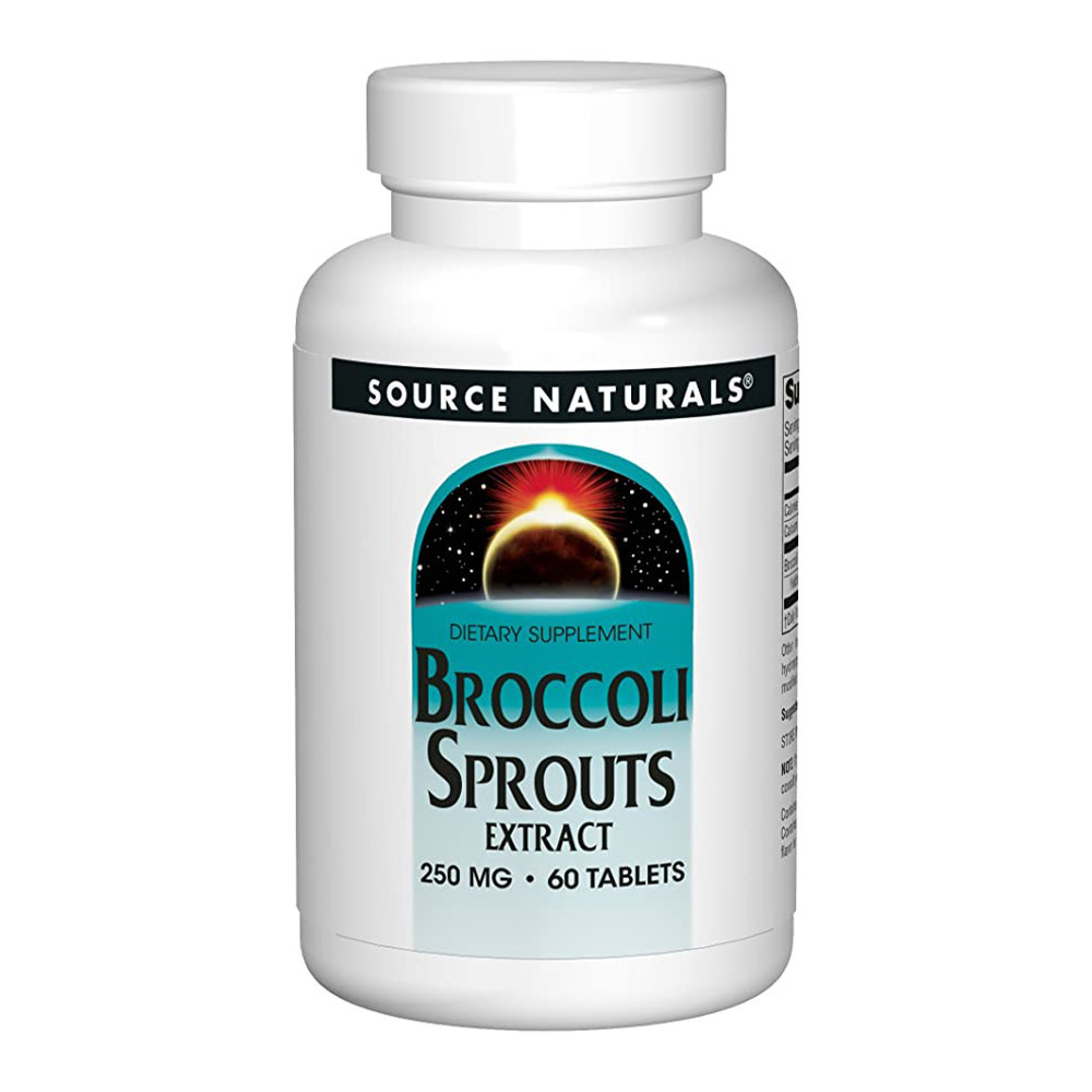 Пищевая добавка Source Naturals Broccoli Sprouts, 60 таблеток цветная капуста 400г 4 сезона