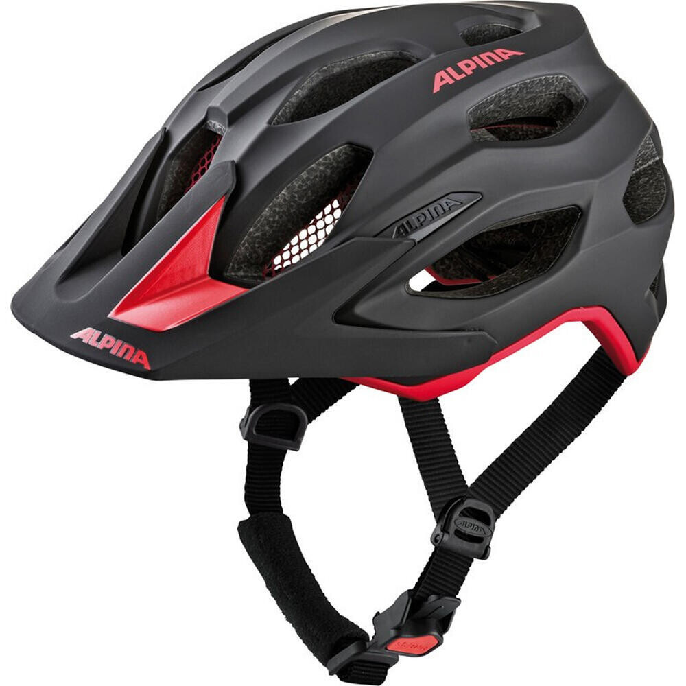 

Шлем ALPINA Enduro/MTB Carapax 2.0, черный Красный