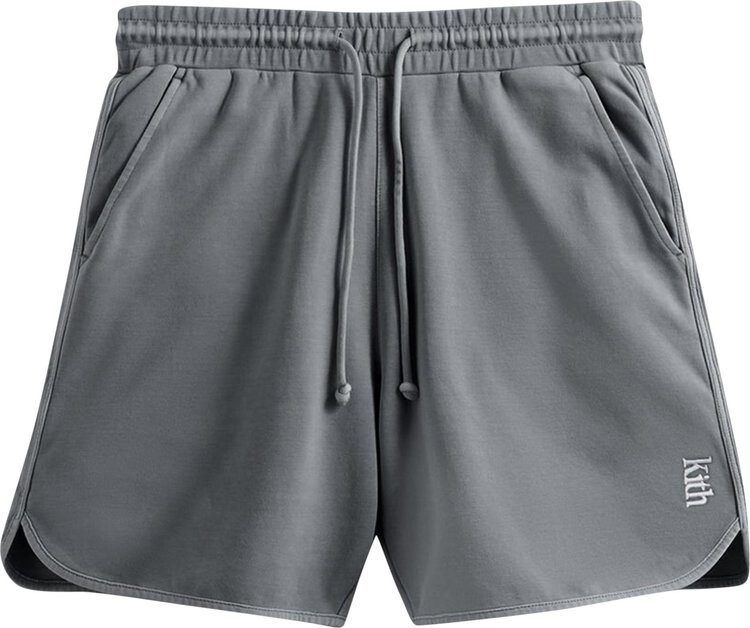 

Шорты Kith Crystal Wash Interlock Jordan Short 'Statue', серый