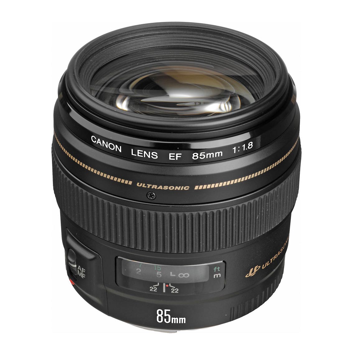 Объектив Canon EF 85mm f/1.8 USM, черный объектив ef s 24mm f 2 8 stm