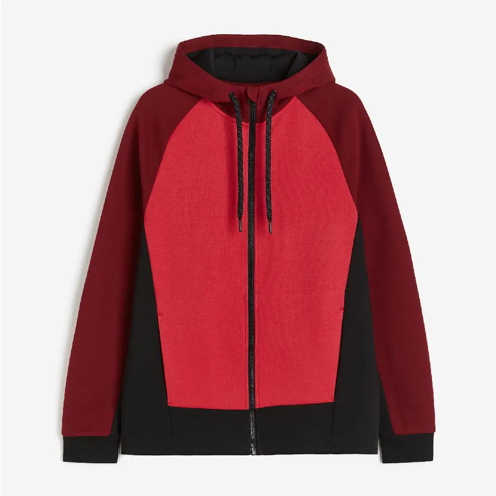 

Толстовка H&M DryMove Activewear, темно-красный