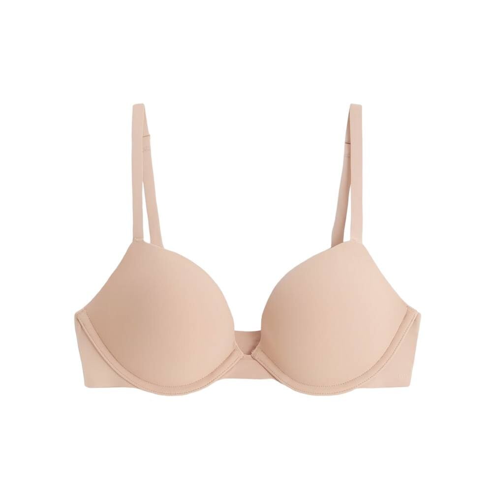 

Бюстгальтер Oysho Push-Up Classic In Polyamide, бежевый