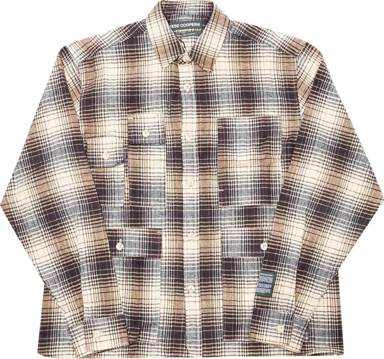 

Футболка Reese Cooper Cargo Flannel Shirt 'Blue', синий
