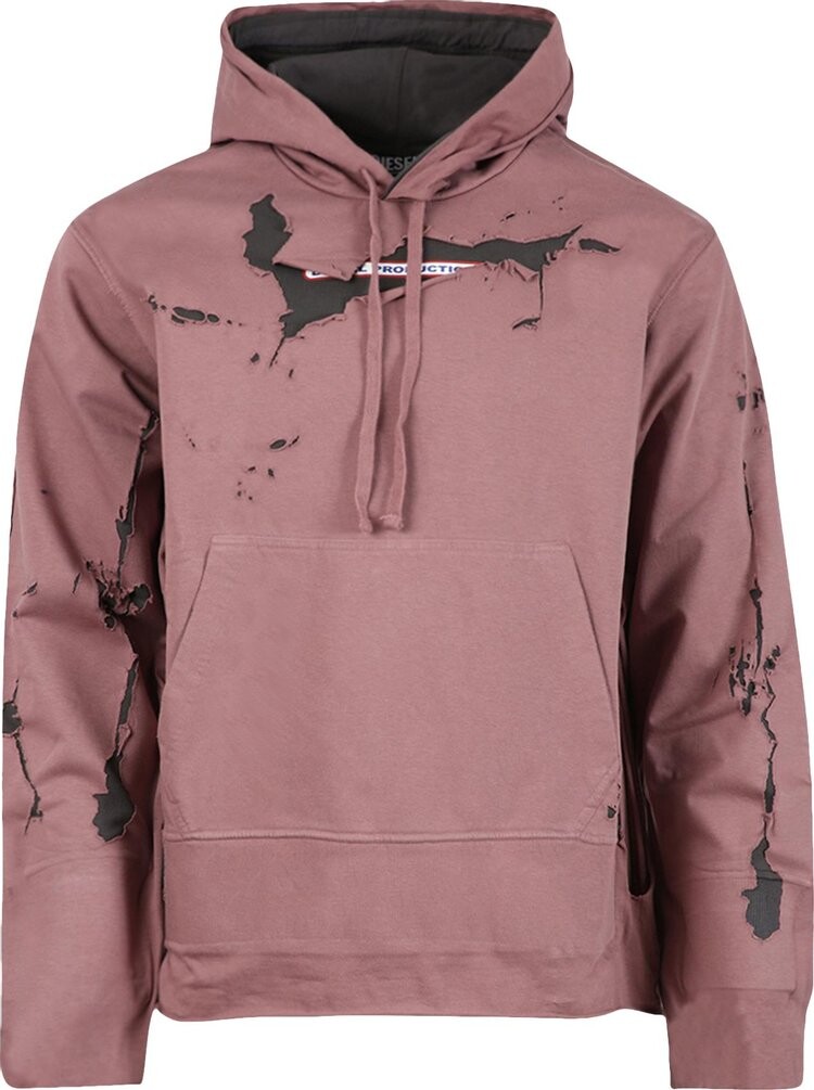 

Толстовка Diesel S-Macs Hoodoff Hooded Sweatshirt 'Mauve', розовый