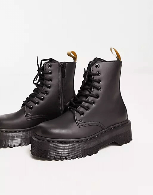 

Ботинки Dr Martens Vegan Jadon, черный