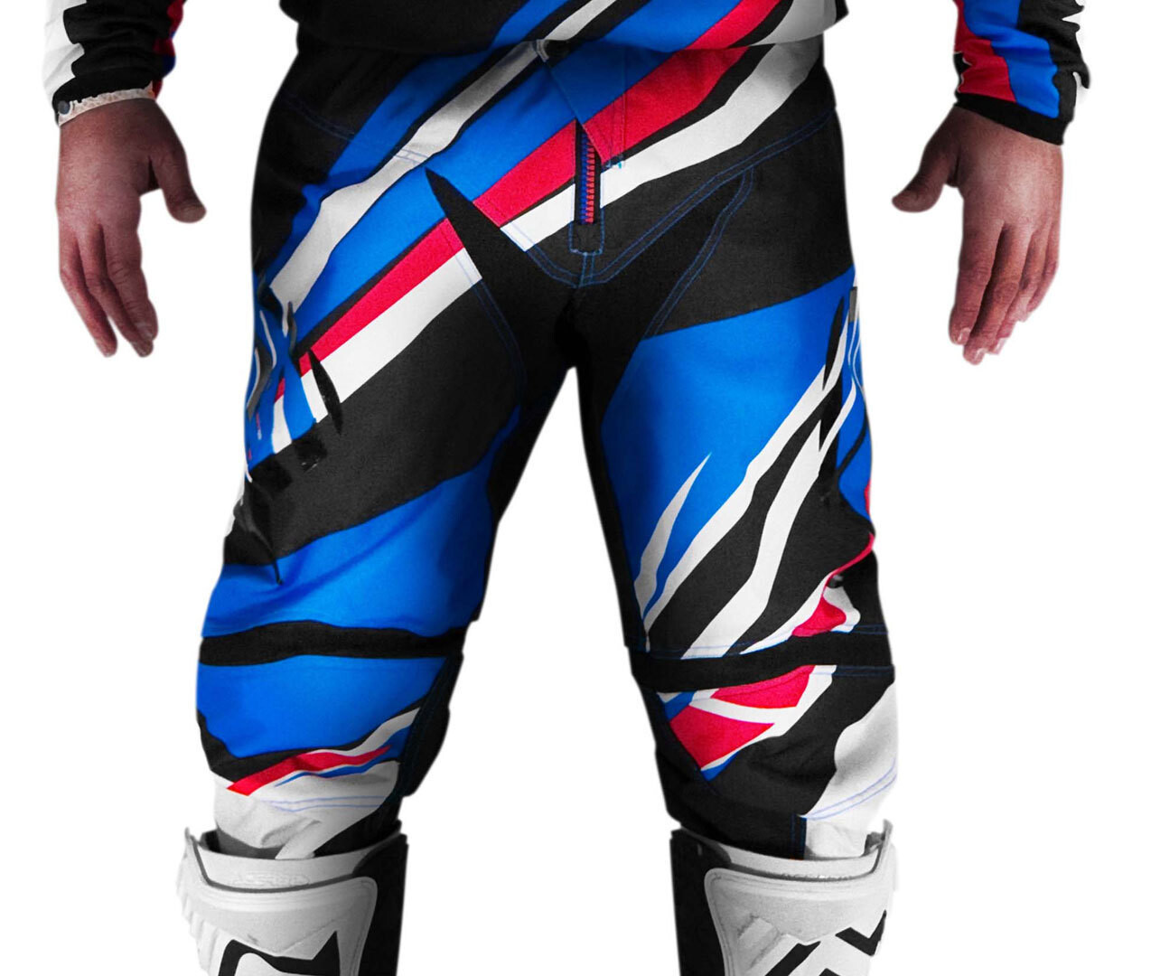 

Acerbis X-Gear Мотокросс брюки, синий/красный
