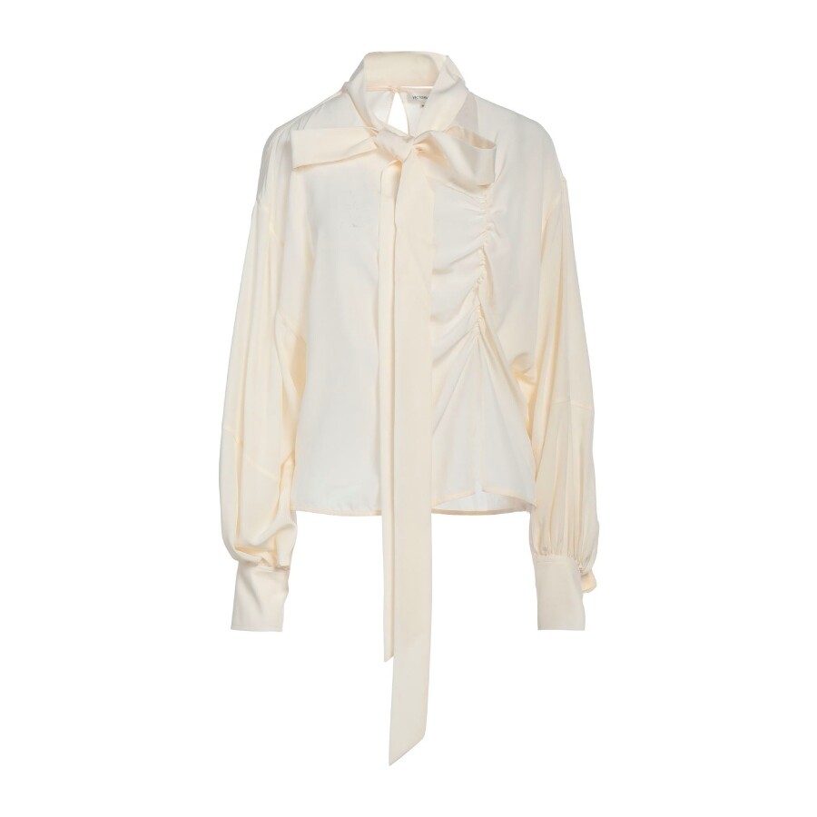 

Блуза Victoria Beckham Silk, кремовый