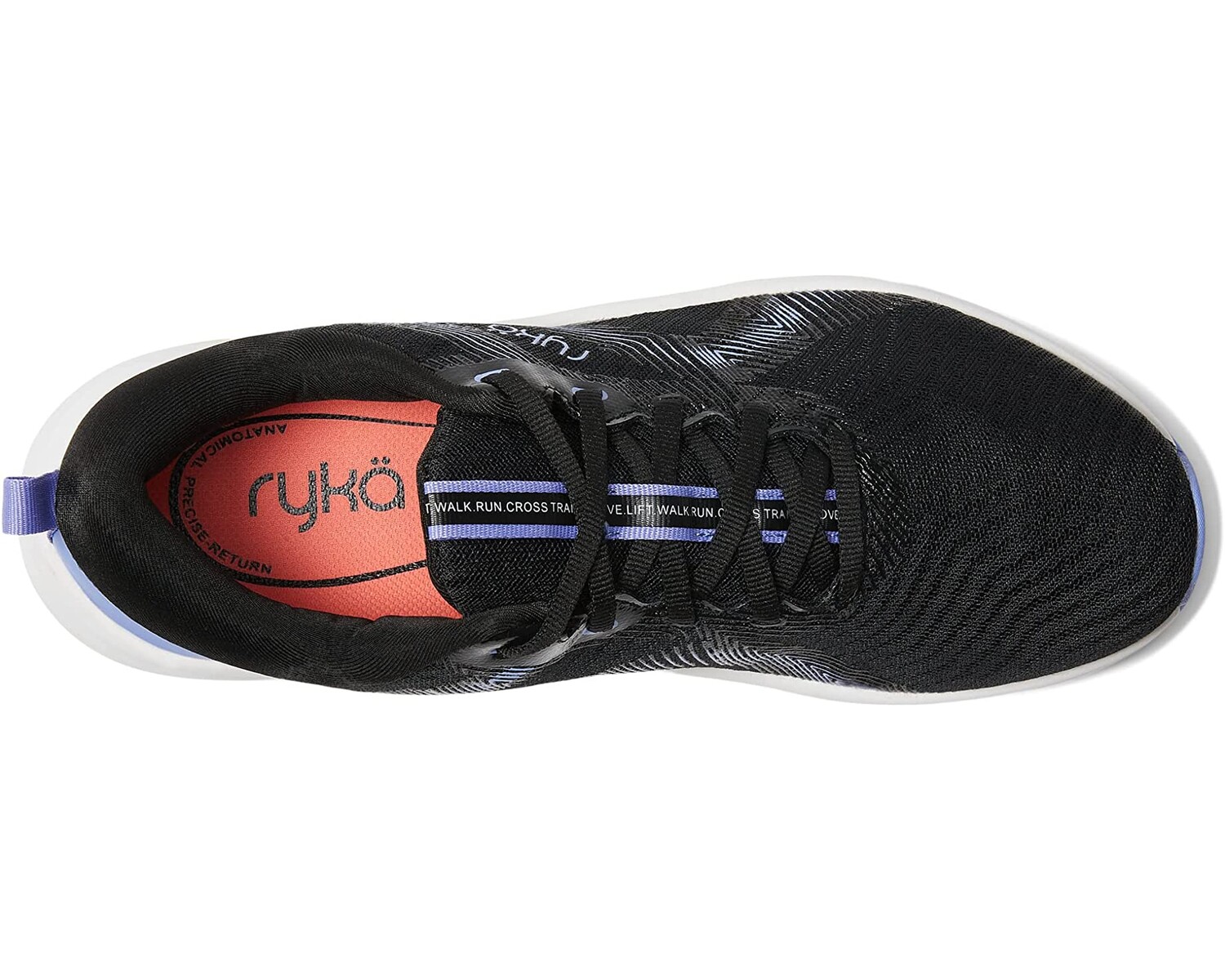 

Кроссовки Never Quit Ryka, черный