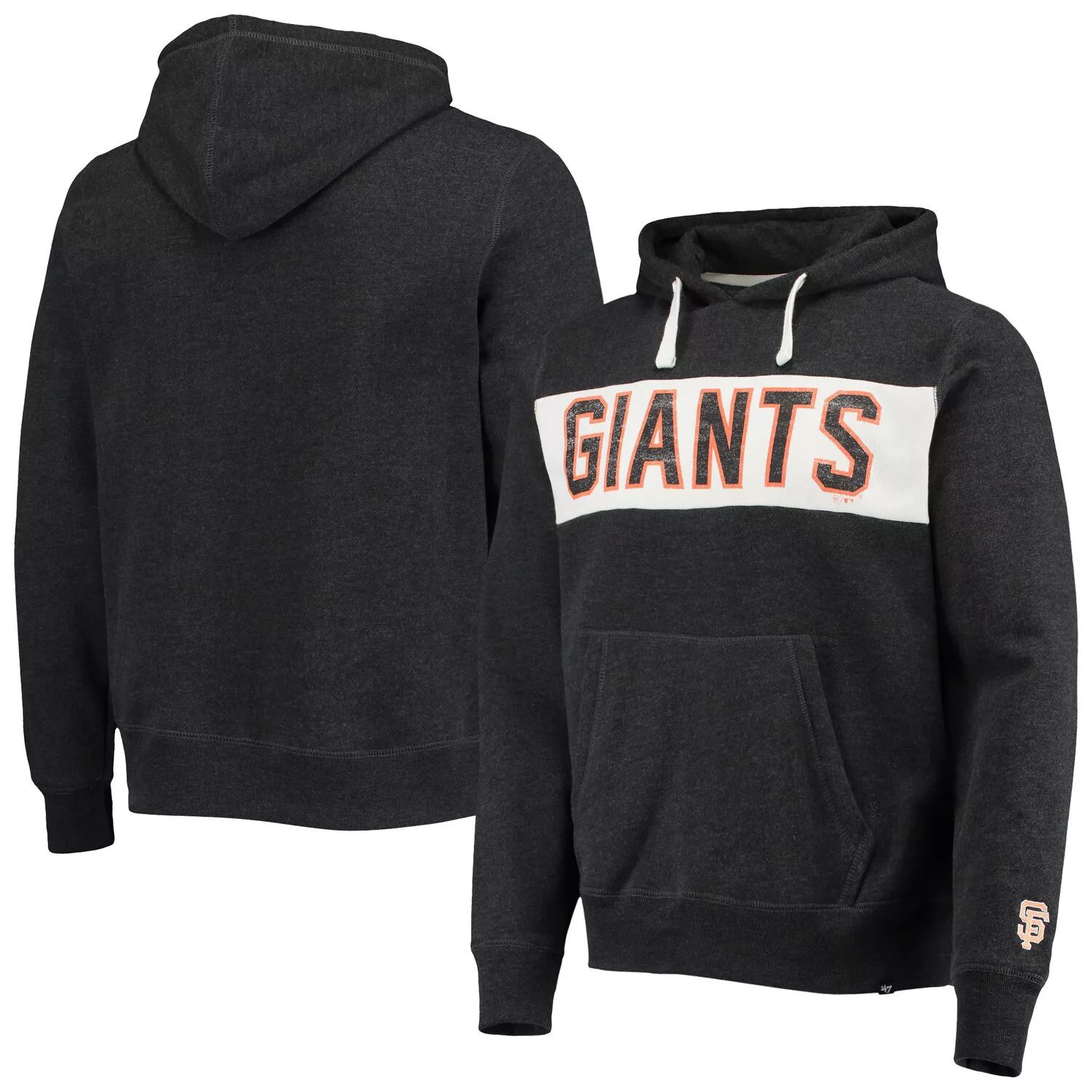 Мужская черная толстовка с капюшоном '47 San Francisco Giants Team