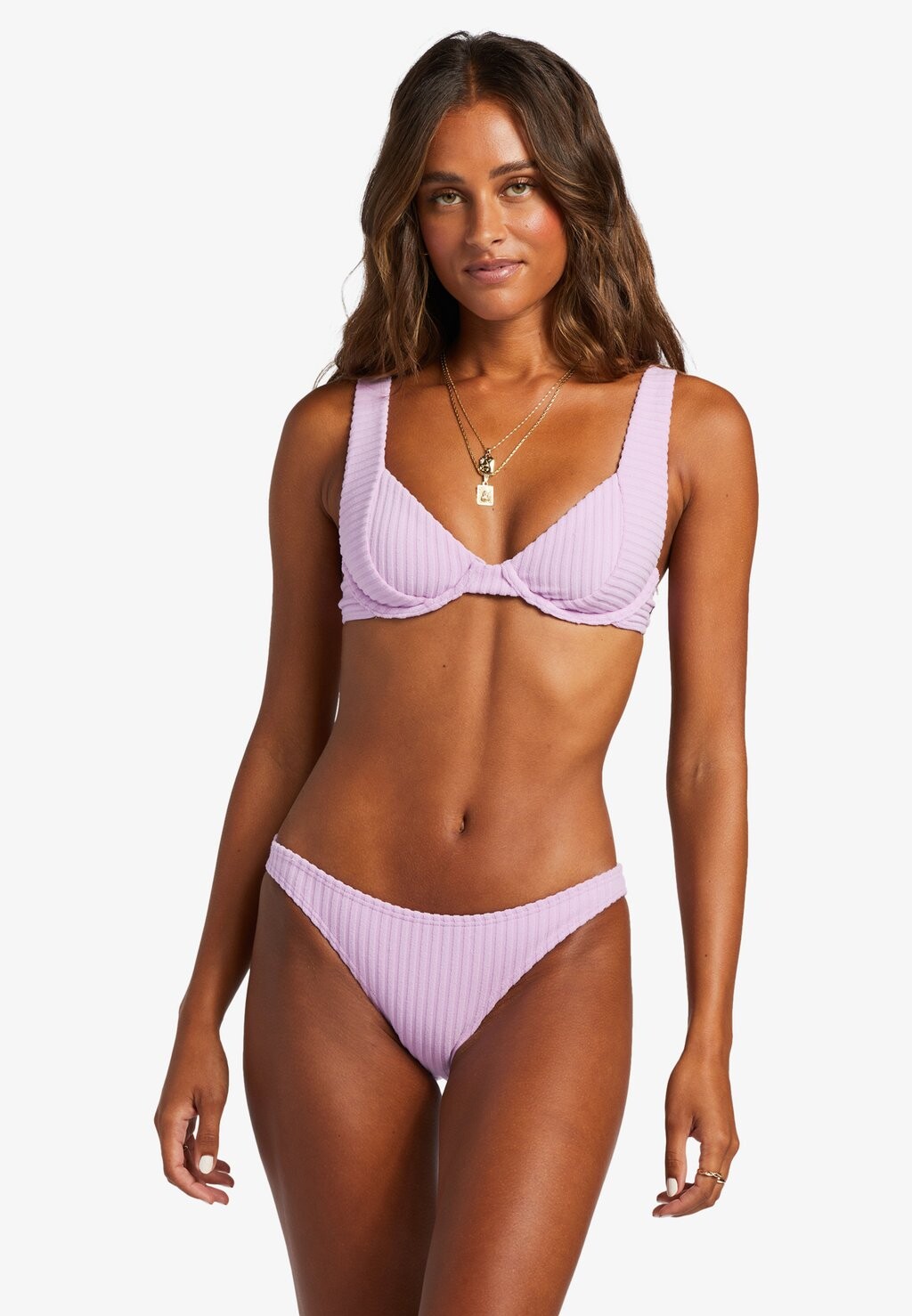 

Верх бикини Billabong, фиолетовый