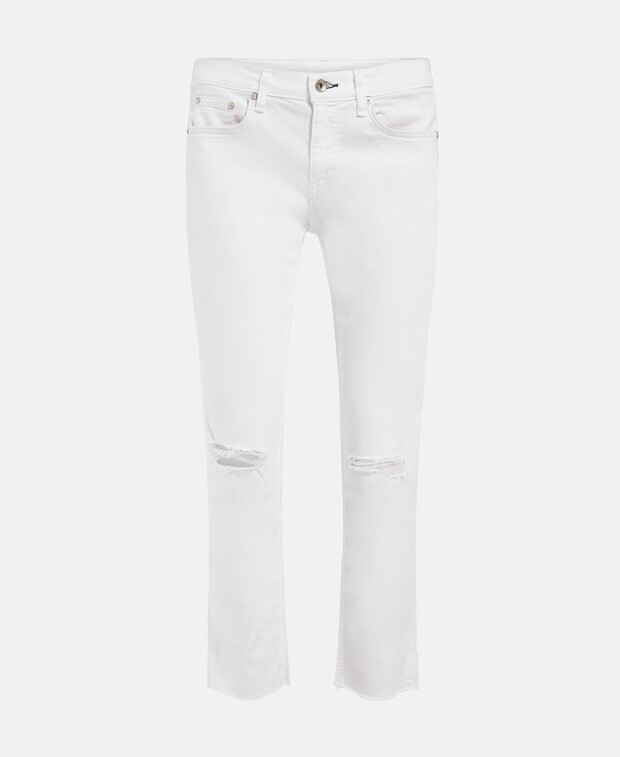 

Джинсы узкого кроя Rag & Bone, белый