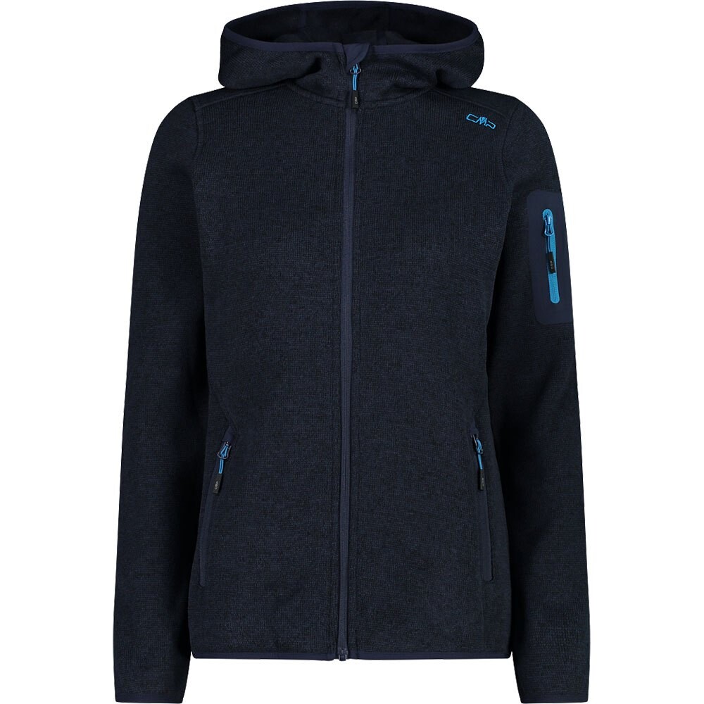 

Куртка CMP 3H19826 Hooded Fleece, синий