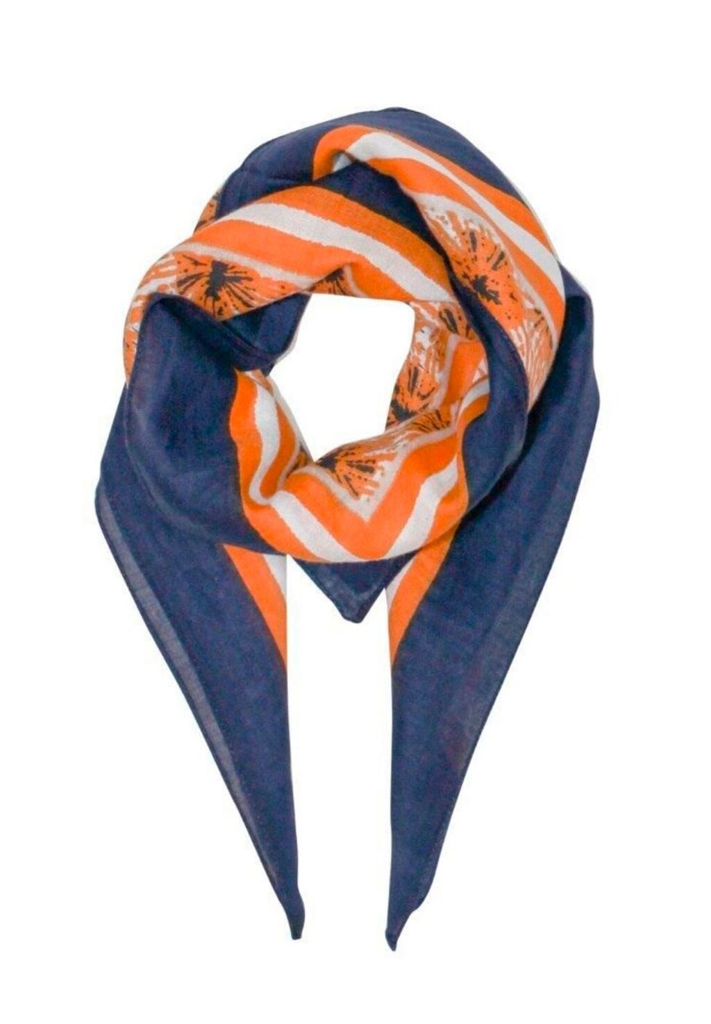

Шарф BANDANA Unmade Copenhagen, цвет navy blue navy