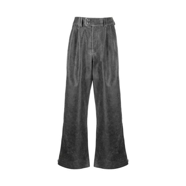 

Брюки weite lederhose mit gurt black black Vaquera, черный