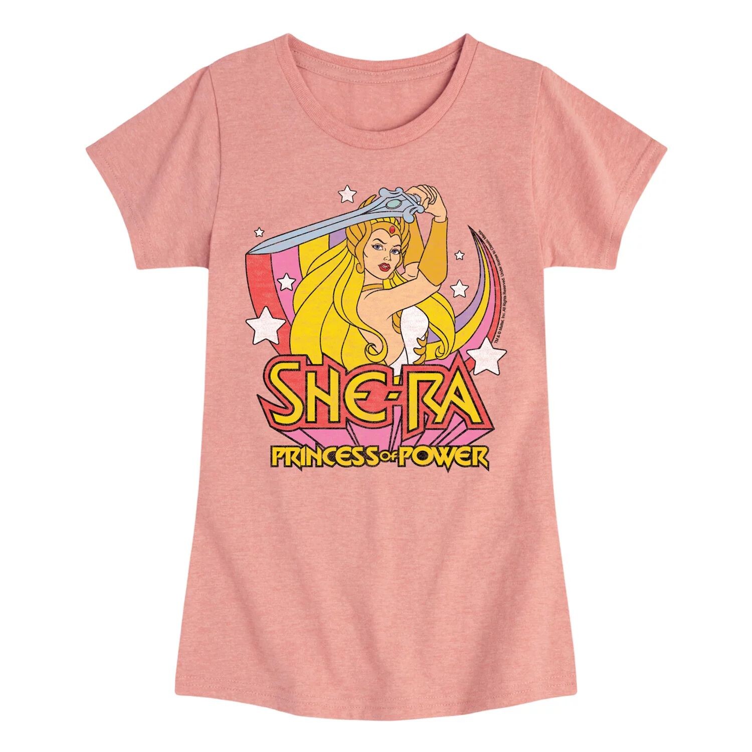

Футболка She-Ra Princess Of Power Sword для девочек 7–16 лет с радужным рисунком Licensed Character